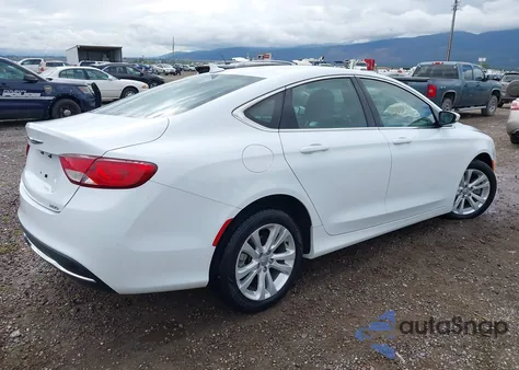 2016 Chrysler 200 Limited Platinum from USA, damaged, VIN 1C3CCCAB7GN182934